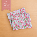 Special Price｜ティッシュケース｜背面収納ポケット付き｜12.5〜13×9.5cm｜リバティ アシュテッド 10R つや消しラミネート