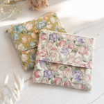 ​花粉症・保湿ティッシュ＆お薬ポーチ★冬の必需品！ポケットティッシュケース★鼻炎・通院・メイクポーチ・小物入れ★プチギフト★サニタリーポーチ★トラベルポーチ★プレゼント★整理ケース★花柄