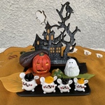 ガラスのハロウィンマトリョーシカオブジェ(ごまうさちゃんバージョン)B