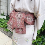 【一点物】コルセット帯　着物　浴衣　帯　半幅帯　オリジナル帯　