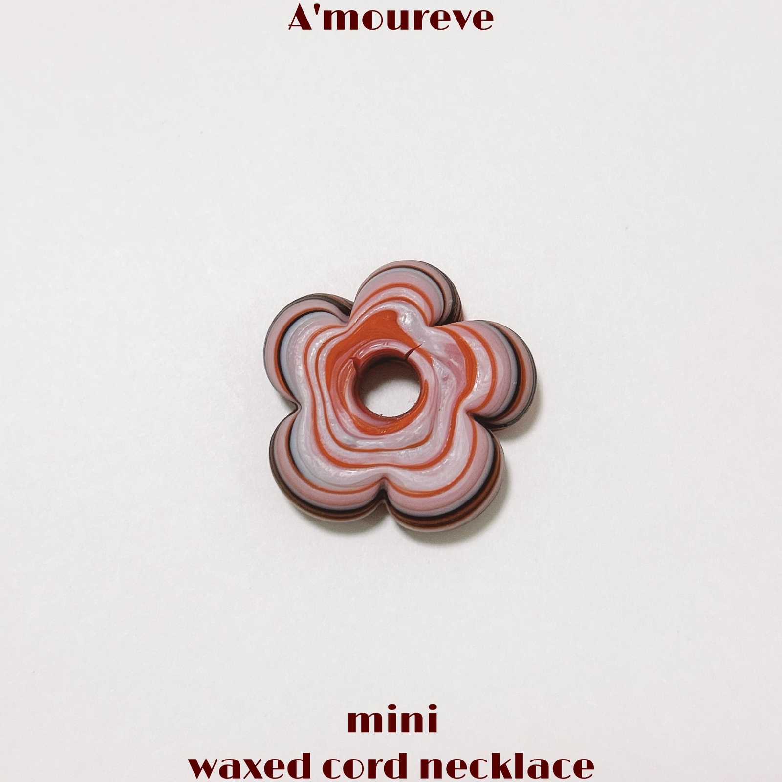 no.596／a'moureveビーズアクセサリー ハンドメイド 古着 韓国 - 𝔸