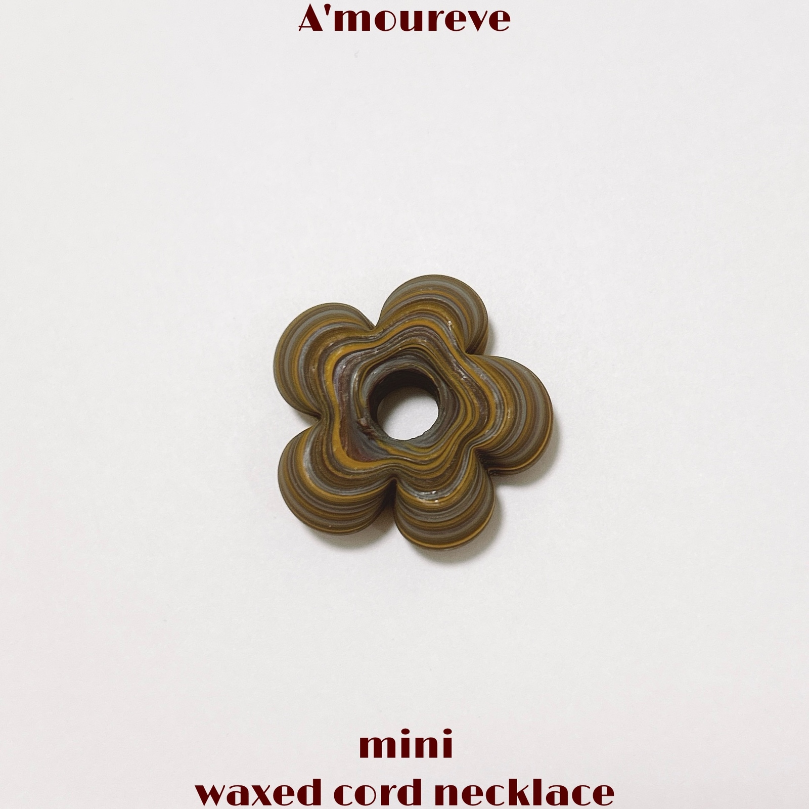no.596／a'moureveビーズアクセサリー ハンドメイド 古着 韓国 - 𝔸