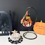  Halloween pumpkin basket＋stand「受注制作」