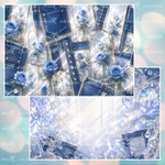 Blue Glass｜デザインペーパー3種セット