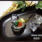 生牡蠣のキーホルダー