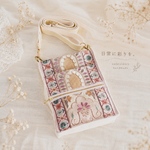 スマホポシェット＊インド刺繍＊スマホショルダー＊サコッシュ＊ショルダーバッグ＊トルコリボン＊キーケース＊カード入れ＊お財布代わり＊身軽＊旅行