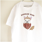 どんぐりBUHI｜フレブル 秋のTシャツ　フレンチブルドッグ