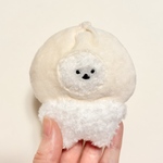 肉まんビション ぬいぐるみ ぬい活 犬 ビションフリーゼ 人形 中華 食べ物 手芸 Stuffed animal Soft Toy マスコット 雑貨 ラッピング無料