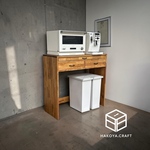 68. Iron Table 90×45 アイアン/デスク/机/テーブル/カウンター/レンジ台