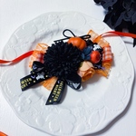 🍂秋ハロウィンチョーカー🍂　犬猫ヘアアクセサリー　トリミングチョーカー　ハロウィンペット　撮影会ハロウィン