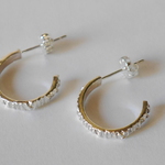 Native pierce(sv)　ネイティブ★ピアス★シルバー★ハーフ★フープ
