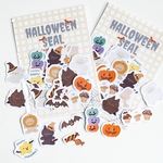 どうぶつたちとハロウィン フレークシール