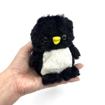 手のひらサイズ　ぺんぎん　ぬいぐるみ　動物モチーフ　ファー　