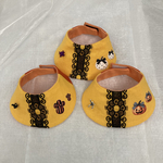 【スタイ】aiboちゃんのハロウィン スタイ　aibo's orange color Halloween style bib