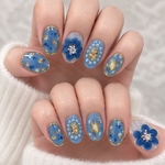 　アンティーク押し花ネイル　クリアフラワーネイル　ニュアンス　べっこうネイル　うるうる　うねうねう　ネイル　卒業式　成人式　入学式