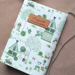 緑のガーデン🌲文庫本ブックカバー