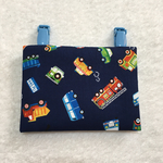 移動ポケットB ポケット沢山   のりもの柄