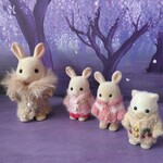 オーダー　ミニチュアカーディガン　ミニチュアコート　4点セット　