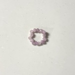 kunzite ring