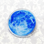Blue moon brooch