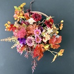 Autumn leaves wreath