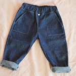 ルーズパンツ　90cm denim