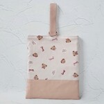 【専用オーダーページ】上履き袋　くま柄ピンク
