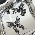 Halloween ribbon.black crystal 10月まで限定