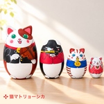 猫マトリョーシカ音楽隊