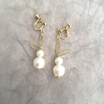 《再販》ラビだるま♡【イヤリング or ピアス】