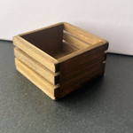 1/12スケールミニチュア家具　木箱1個