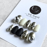 専用です♡｜美フォルム♡ ＃39  完成品・現品ネイルチップ♡ 個性派ネイル｜ニュアンスネイル｜ミラーネイル｜メタリックネイル｜マットネイル｜海外ネイル