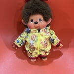 ぬいぐるみ　オープンファスナーパーカーセット　モンチッチＭに似合います