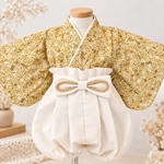 80〜90✴︎ベビー袴✴︎mustard flower