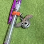 羊毛フェルト　小さなワンちゃんのペンマーカー