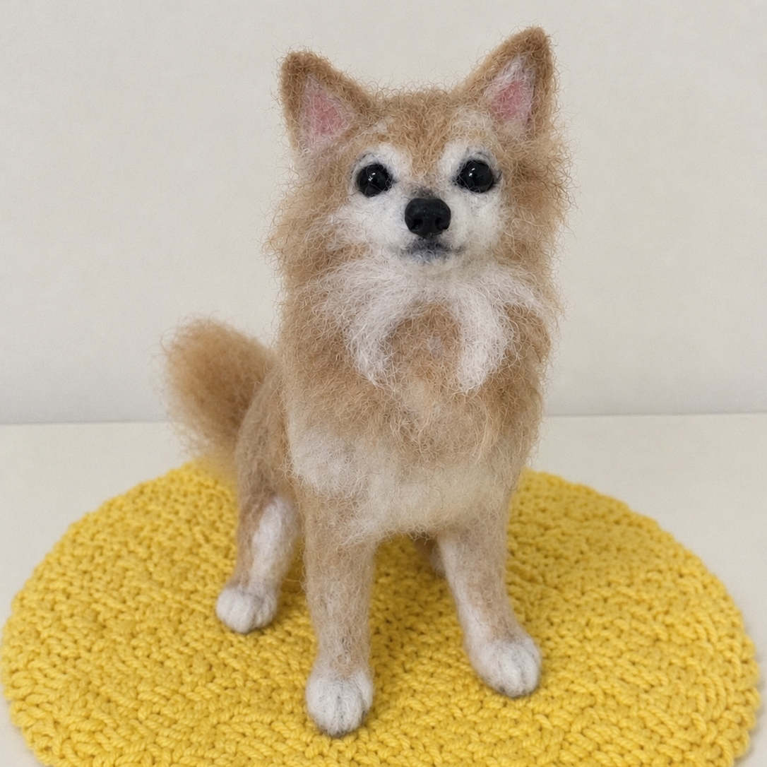羊毛フェルト オーダー 犬 ペット わんこ KIIKO - KIIKO | minne byGMO