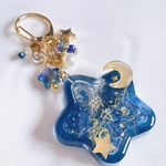 星に願いを込めて⭐︎お守りシェイカー　御守り　シャカシャカキーホルダー　星