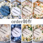 ✽花嫁に人気✽ 花のリングピロー｜order制作