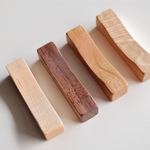 ＜lさま専用＞木で作ったシンプル箸置き：6個セット