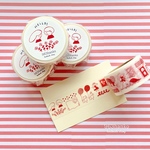 963hanko マスキングテープ: HELLO！