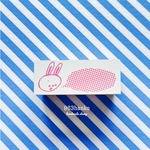 963hanko ラバースタンプ: フキダシうさぎ