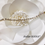 【再販】シンプル上品♡ラインストーン ブレスレット