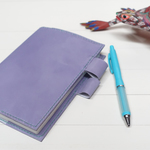 【SALE】ほぼ日手帳ぴったりサイズ革カバー（ラベンダー）