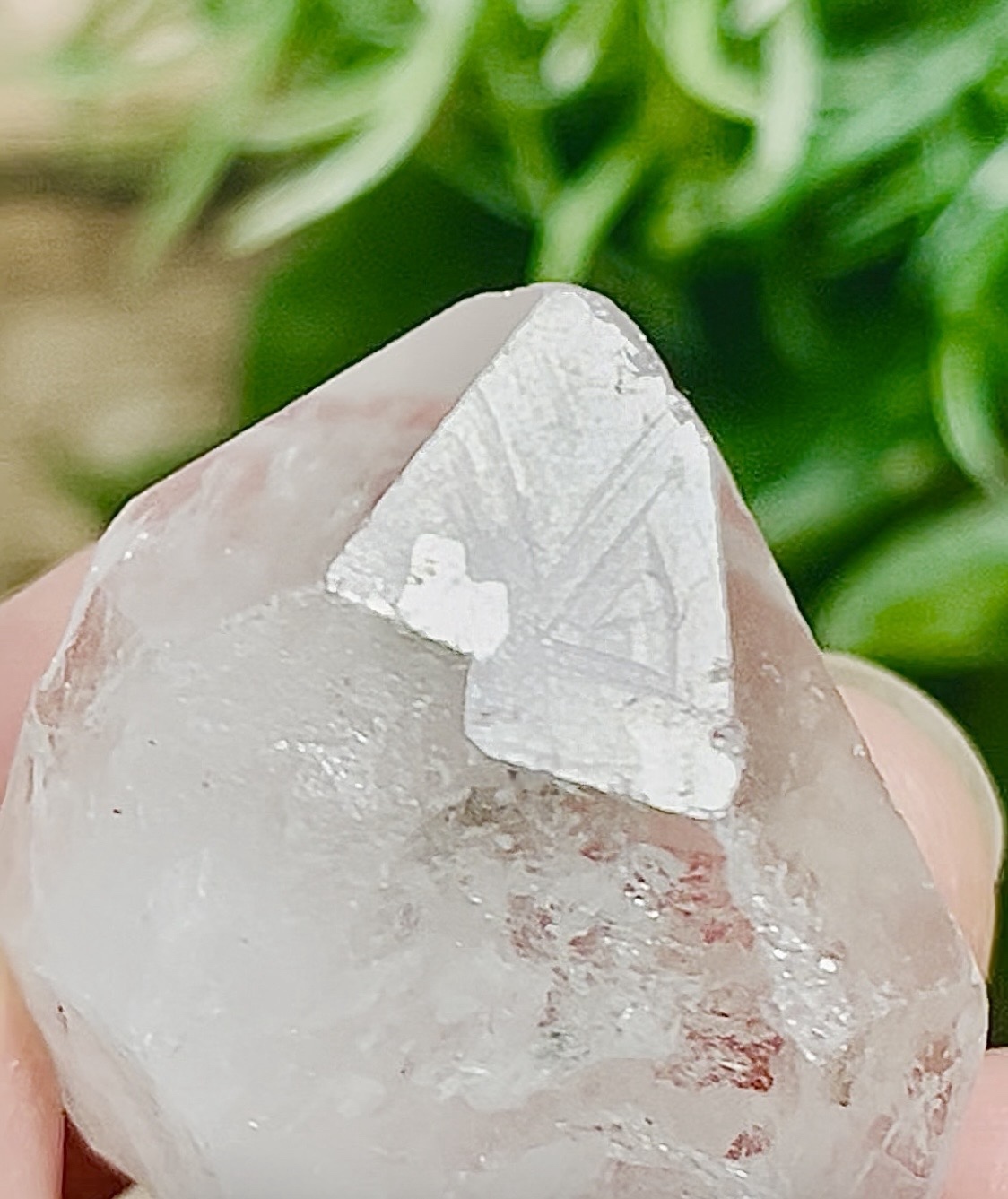 レインボー✨クリスタル 水晶 ダブルポイント - IRISQUARTZ'S GALLERY