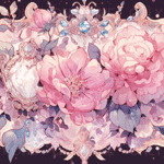デザインペーパー FLOWER2  両面デザインペーパー