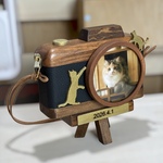 ダンディな渋さが光る、記念日の贈りもんにぴったりだに！フォトフレーム