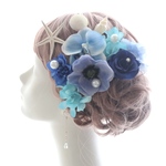 髪飾り　椿・梅・菊　結婚式☆卒業式☆成人式 ヘッドドレス☆ヘアアクセサリ☆ヘアパーツ　和装・振袖・着物 