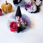🧙‍♀️ペットハロウィン帽子🧙‍♀️ハロウィンバレッタ　ペットヘアアクセサリー　jdバレッタ