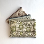 インド刺繍ポーチ　13cm