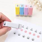 【20個限定300円】浸透印 オーダーはんこ 8×8mm｜文字・イラストOK｜サンプル価格